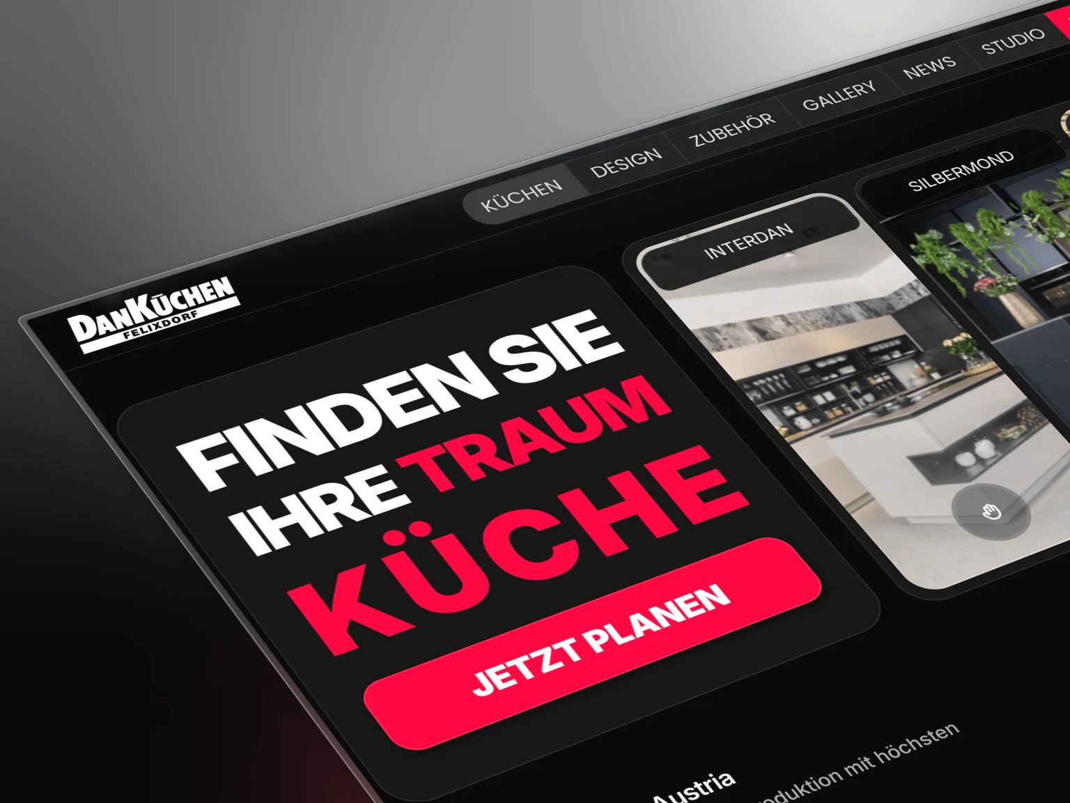 DAN Küchen Felixdorf Übersicht der Küchenkollektionen