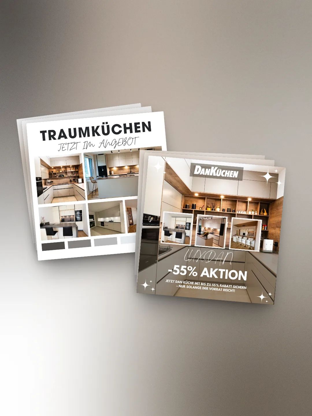 DAN Küchen campaign creatives for Meta Ads
