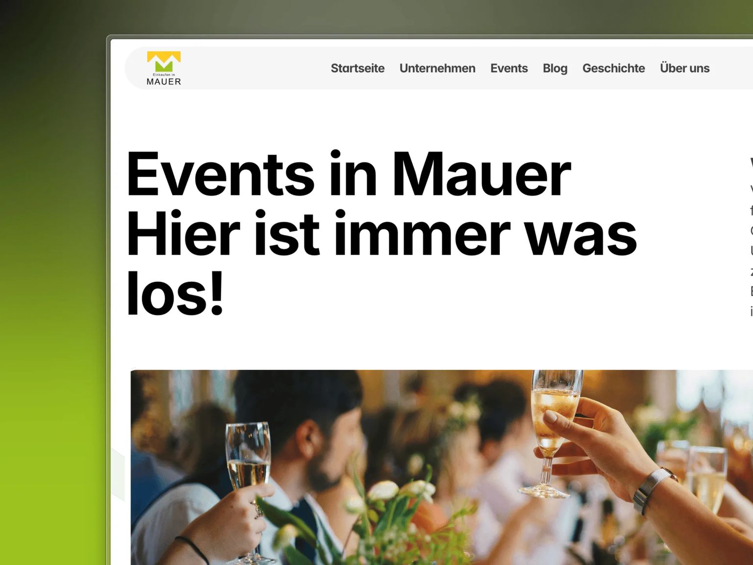 Maurer Verein project view