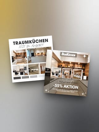 DAN Küchen ad assets and campaign creatives