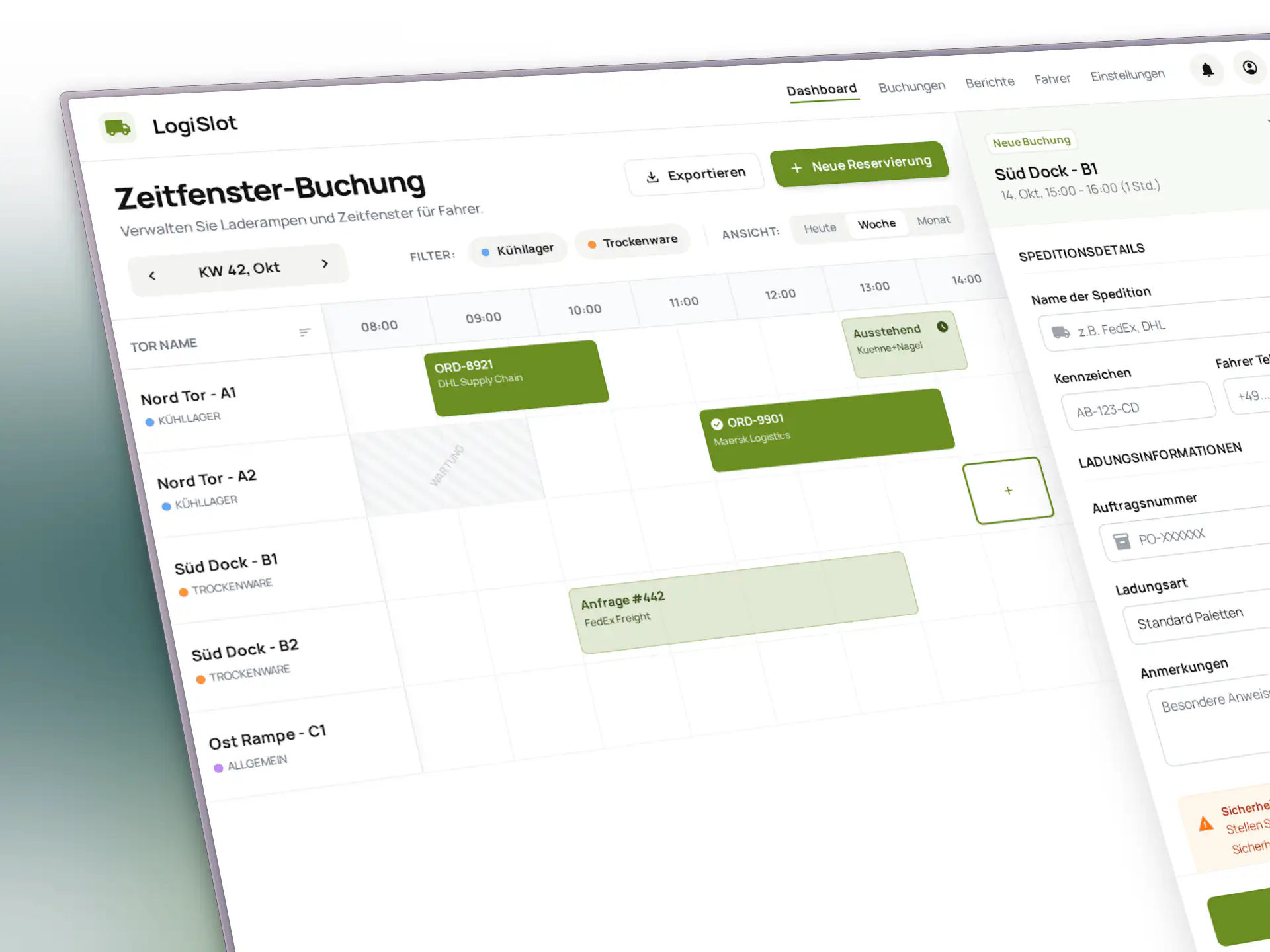 Dashboard - approvals and management